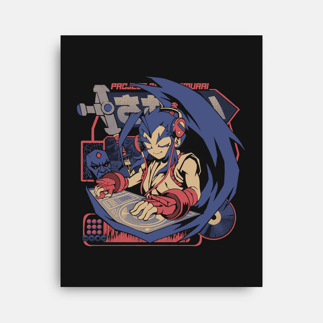 Samurai Beats-None-Stretched-Canvas-ilustrata
