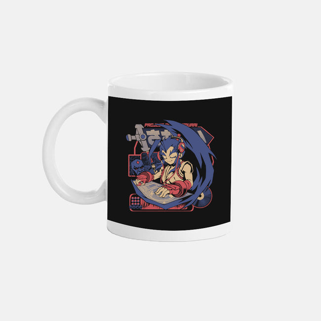 Samurai Beats-None-Mug-Drinkware-ilustrata