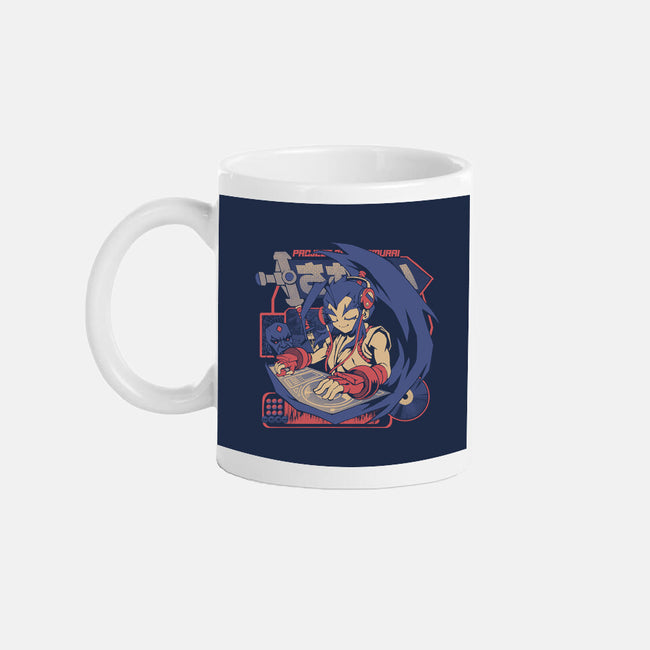 Samurai Beats-None-Mug-Drinkware-ilustrata
