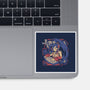 Samurai Beats-None-Glossy-Sticker-ilustrata
