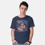 Samurai Beats-Mens-Basic-Tee-ilustrata