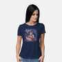 Samurai Beats-Womens-Basic-Tee-ilustrata