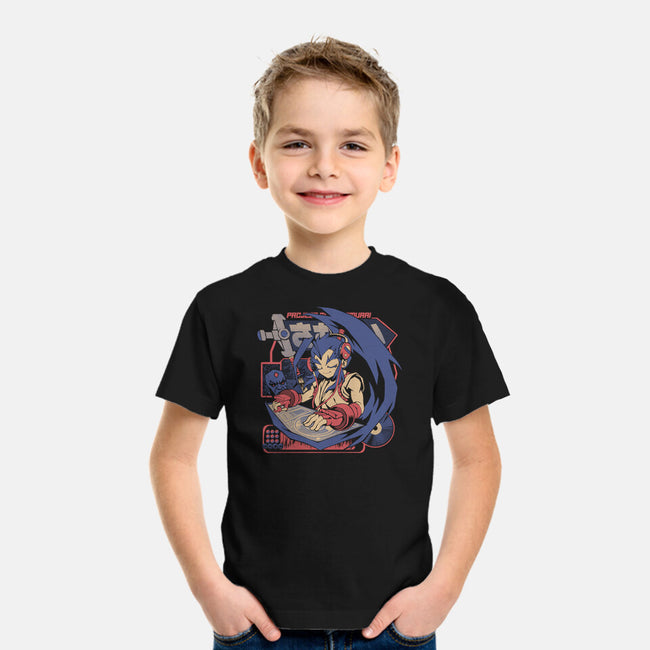 Samurai Beats-Youth-Basic-Tee-ilustrata
