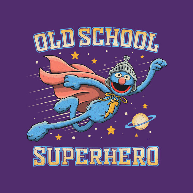Old School Superhero-Unisex-Crew Neck-Sweatshirt-NMdesign