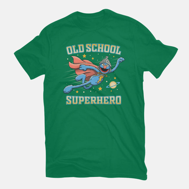 Old School Superhero-Mens-Basic-Tee-NMdesign