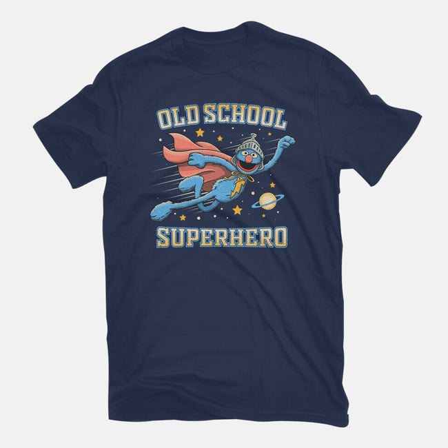 Old School Superhero-Mens-Basic-Tee-NMdesign