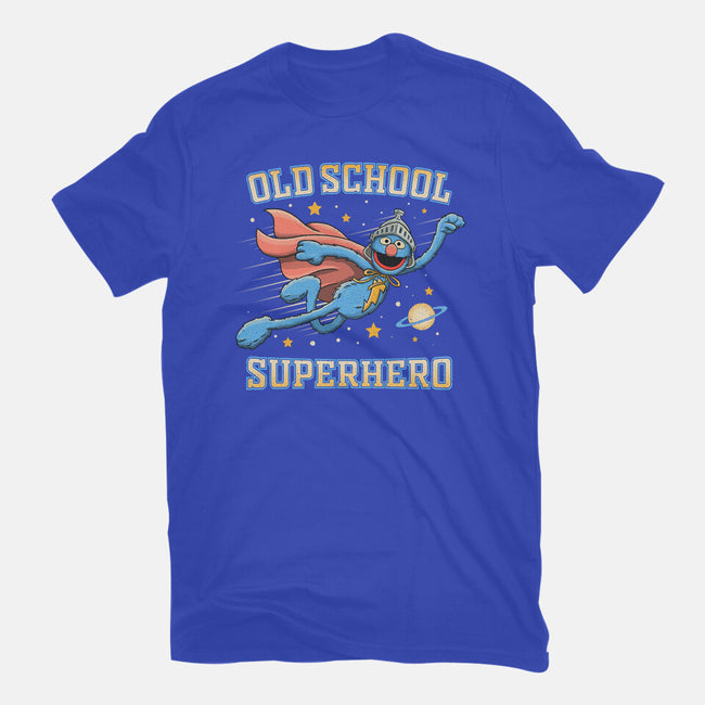 Old School Superhero-Mens-Basic-Tee-NMdesign