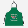 Old School Superhero-Unisex-Kitchen-Apron-NMdesign