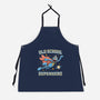 Old School Superhero-Unisex-Kitchen-Apron-NMdesign