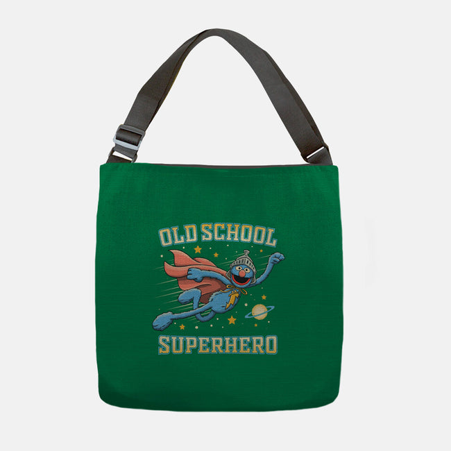Old School Superhero-None-Adjustable Tote-Bag-NMdesign