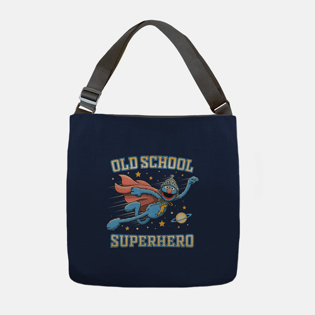 Old School Superhero-None-Adjustable Tote-Bag-NMdesign