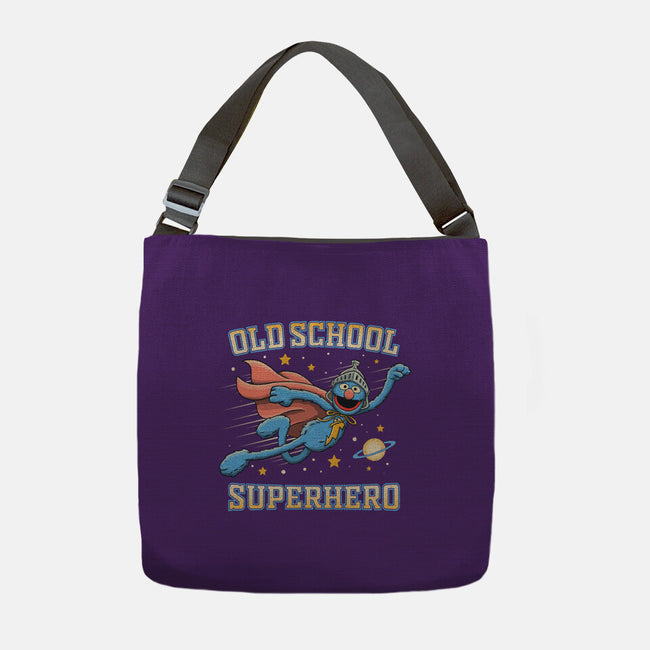 Old School Superhero-None-Adjustable Tote-Bag-NMdesign