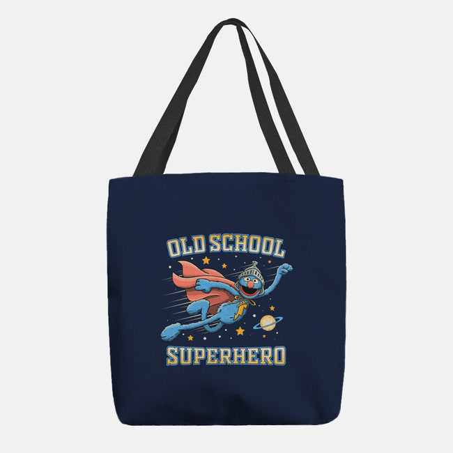 Old School Superhero-None-Basic Tote-Bag-NMdesign