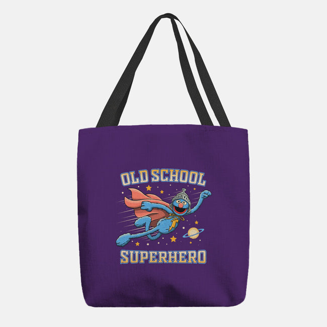 Old School Superhero-None-Basic Tote-Bag-NMdesign