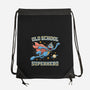 Old School Superhero-None-Drawstring-Bag-NMdesign