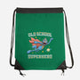 Old School Superhero-None-Drawstring-Bag-NMdesign