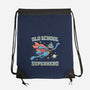 Old School Superhero-None-Drawstring-Bag-NMdesign