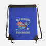 Old School Superhero-None-Drawstring-Bag-NMdesign