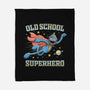 Old School Superhero-None-Fleece-Blanket-NMdesign