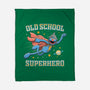 Old School Superhero-None-Fleece-Blanket-NMdesign