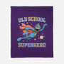 Old School Superhero-None-Fleece-Blanket-NMdesign