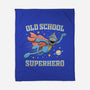 Old School Superhero-None-Fleece-Blanket-NMdesign