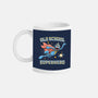 Old School Superhero-None-Mug-Drinkware-NMdesign