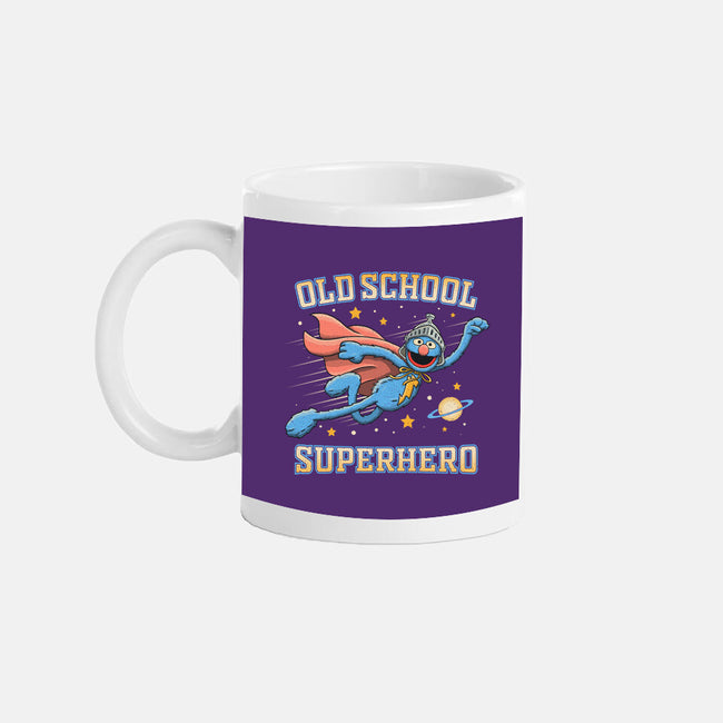 Old School Superhero-None-Mug-Drinkware-NMdesign