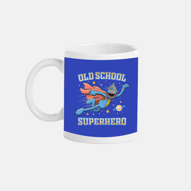 Old School Superhero-None-Mug-Drinkware-NMdesign