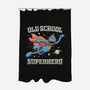 Old School Superhero-None-Polyester-Shower Curtain-NMdesign