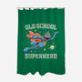Old School Superhero-None-Polyester-Shower Curtain-NMdesign