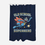 Old School Superhero-None-Polyester-Shower Curtain-NMdesign