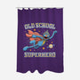 Old School Superhero-None-Polyester-Shower Curtain-NMdesign