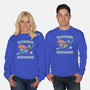 Old School Superhero-Unisex-Crew Neck-Sweatshirt-NMdesign