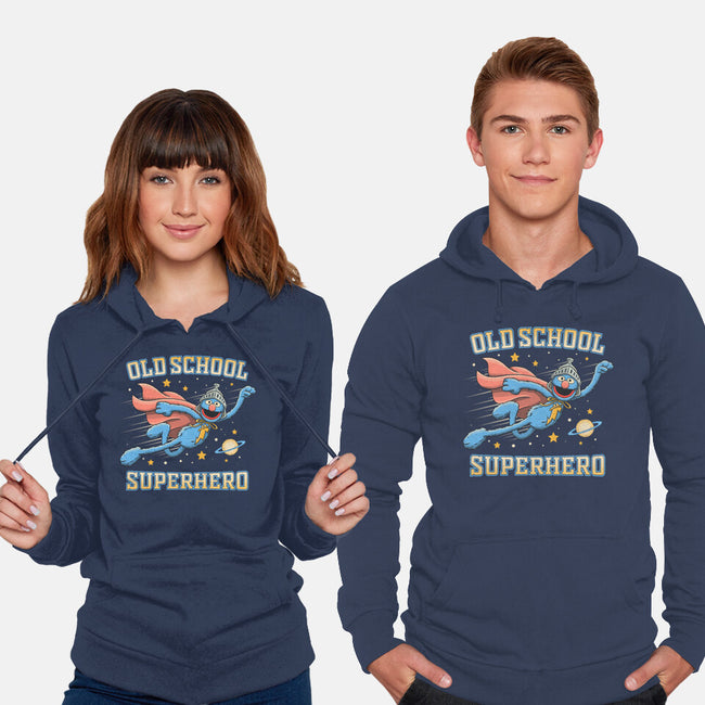 Old School Superhero-Unisex-Pullover-Sweatshirt-NMdesign