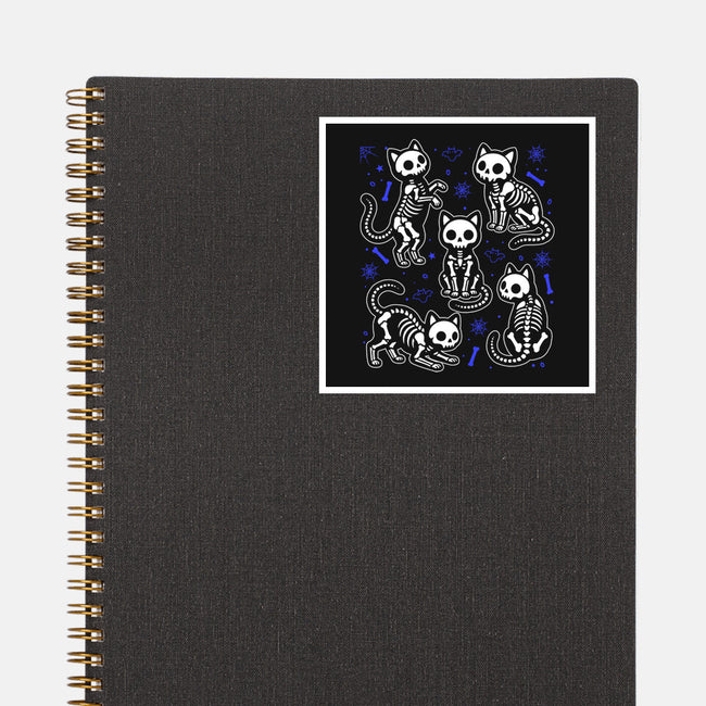 Spooky Paws-None-Glossy-Sticker-Eoli Studio
