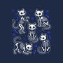 Spooky Paws-Mens-Heavyweight-Tee-Eoli Studio