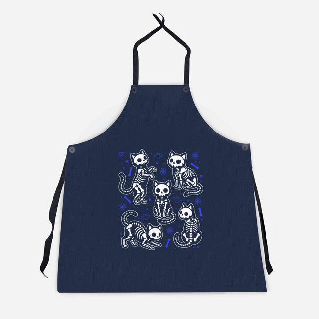 Spooky Paws-Unisex-Kitchen-Apron-Eoli Studio