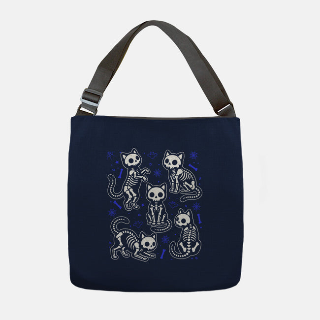 Spooky Paws-None-Adjustable Tote-Bag-Eoli Studio