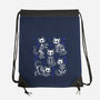 Spooky Paws-None-Drawstring-Bag-Eoli Studio
