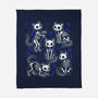 Spooky Paws-None-Fleece-Blanket-Eoli Studio
