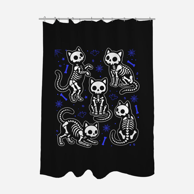 Spooky Paws-None-Polyester-Shower Curtain-Eoli Studio