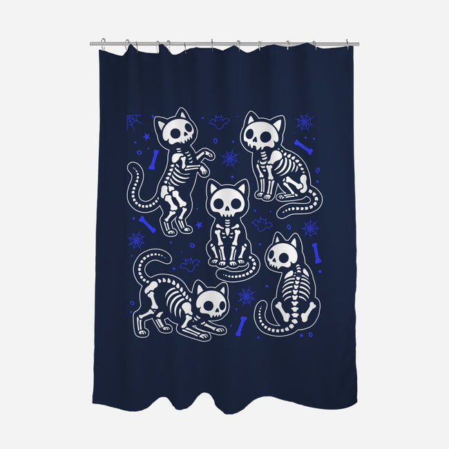 Spooky Paws-None-Polyester-Shower Curtain-Eoli Studio