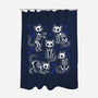 Spooky Paws-None-Polyester-Shower Curtain-Eoli Studio