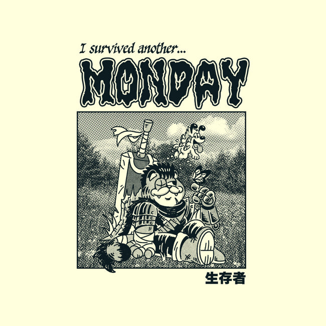 I Survived Monday-Unisex-Kitchen-Apron-Henrique Torres