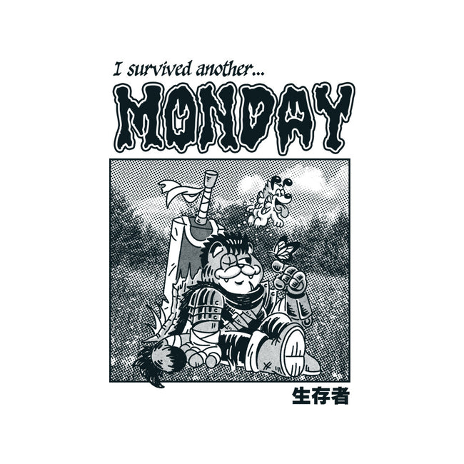 I Survived Monday-Mens-Long Sleeved-Tee-Henrique Torres
