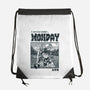 I Survived Monday-None-Drawstring-Bag-Henrique Torres