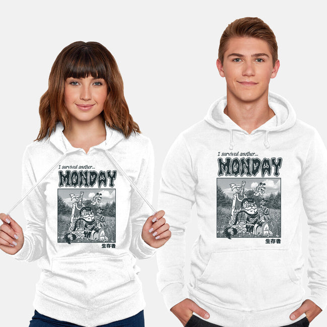 I Survived Monday-Unisex-Pullover-Sweatshirt-Henrique Torres