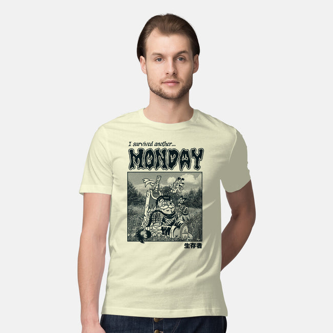 I Survived Monday-Mens-Premium-Tee-Henrique Torres