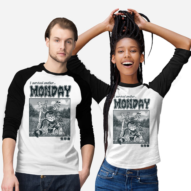 I Survived Monday-Unisex-Baseball-Tee-Henrique Torres